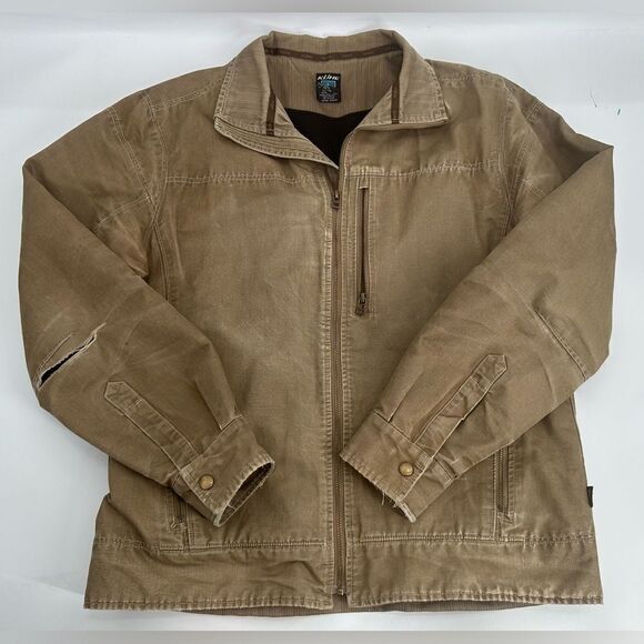 Kuhl Other - Kuhl Vintage Patina-Dyed Canvas Men's Burr Outdoor Coat